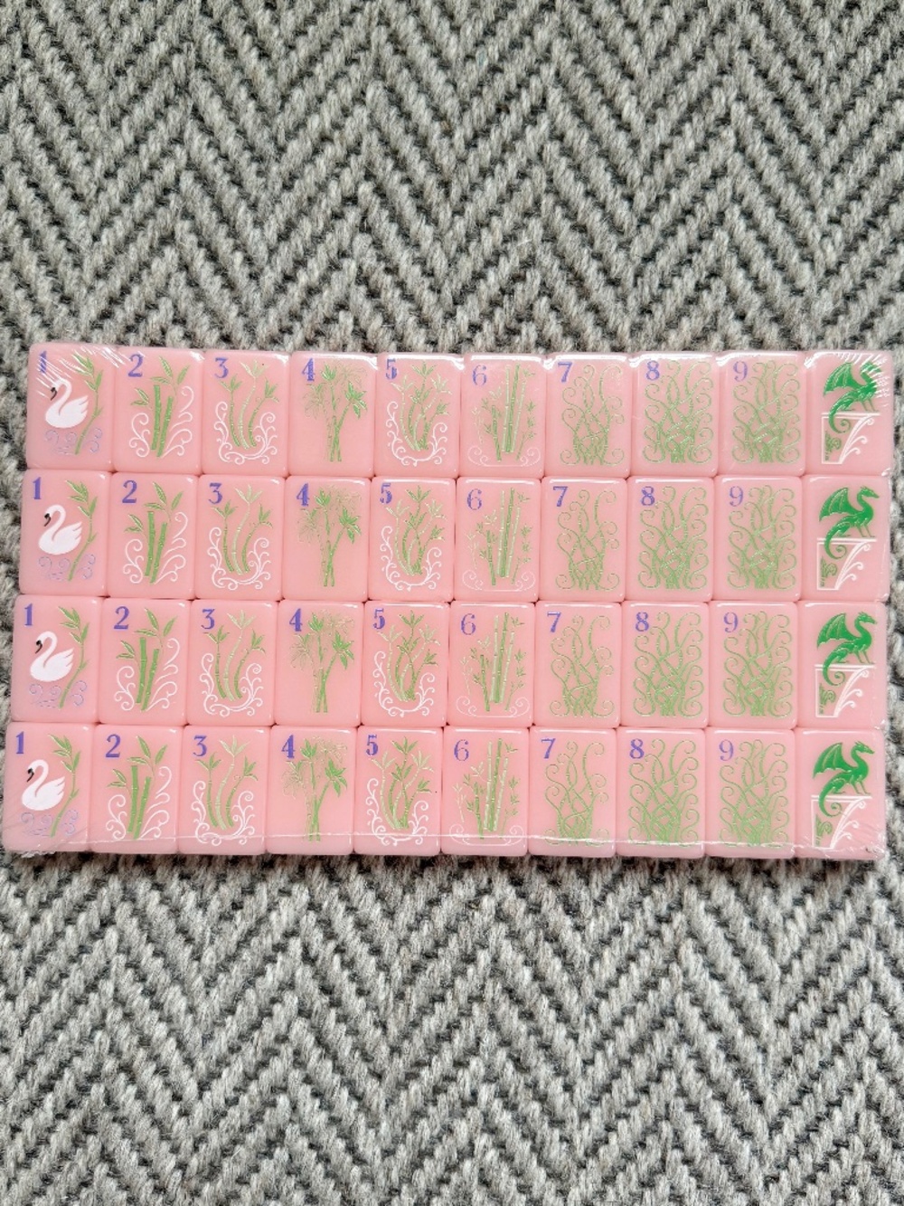 Pink Paris American Mahjong Tile set (new) - Picture 6 of 10